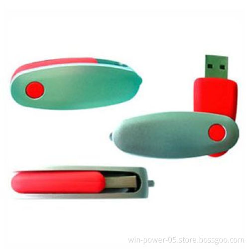 Popular USB Memory Stick, Swivel to Open, Good Gifts for Promotions, 1-64GB Capacity, Data Preload
